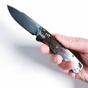 Butterfly 535 M390 Ultramirror Light DLC Blade Titanium Handle SF Express