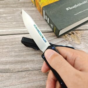 CobraTec Direct Jump Special Edition Black Handle OTF Knife