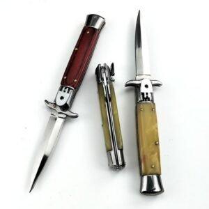 AKC 9-inch Flip With Hand Guards For Side-Opening Switchblade
