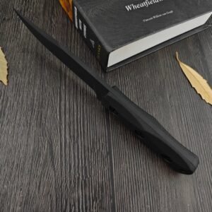 The Kaspert EK50 Straight Has No Logo Fixed Blade Knife