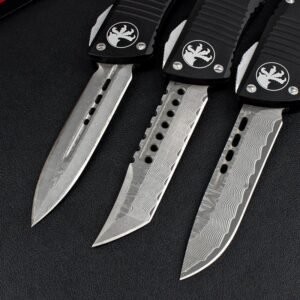 Microtech Xiaolong Damascus Blade