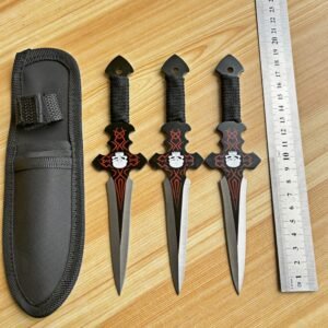 Lot de couteaux de lancer d'entraînement YF087 – 3 pièces