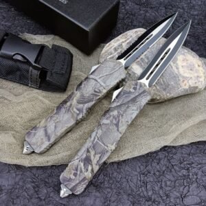 Camouflage A07 Double Peak OTF OTF Knife