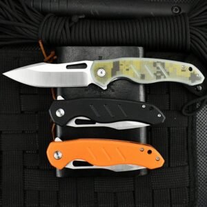The Battle Dog Broke Slightly Folding Knife