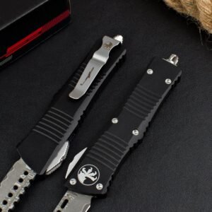 Microtech Xiaolong Damascus Blade