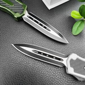 Zinc-shank Microtech Scira Jumps Directly OTF Knife