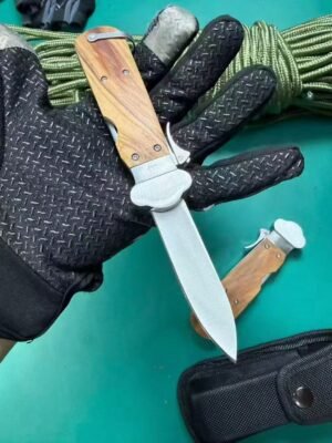 German Paratrooper Gravity Knife with Canopy Cutter