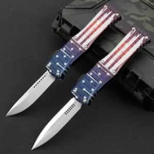 Microtech Hera US Flag OTF Knife