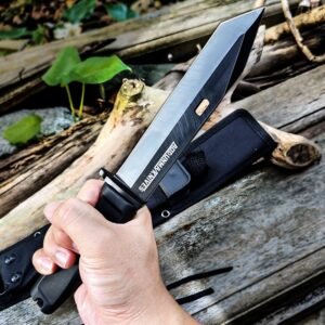 Fulcrum: Integrated Keel: Straight Fixed Blade Knife