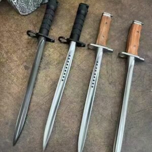 AK And M9 Triangles Fixed Blade Knife