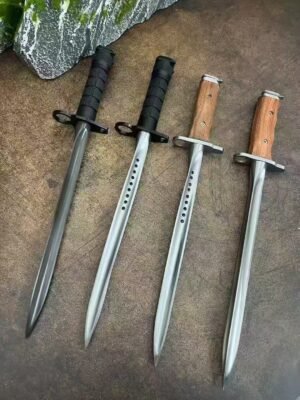 AK And M9 Triangles Fixed Blade Knife