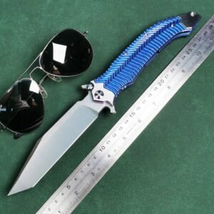 HTM Basketball Blade M390 Blade Titanium Alloy Handle SF Express