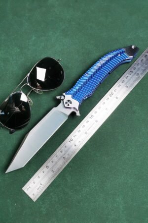 HTM Basketball Blade M390 Blade Titanium Alloy Handle SF Express