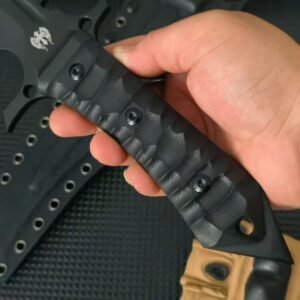 Rambo Ghost Mirror Lan Fixed Blade Knife