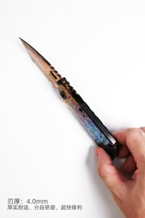 Pioneer SNG Jinleiren M390 Titanium Alloy Handle SF Express Folding Knife