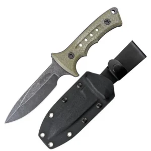 Outdoor Tactical Survival Knife with Sheath – Fixed Blade Camping Knife
