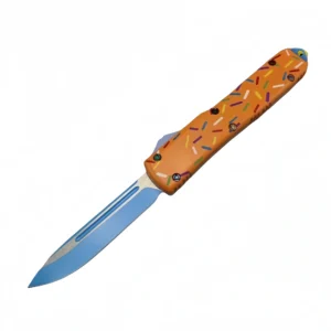 5.5" UTX70 Orange Series Dessert Warrior OTF Knife