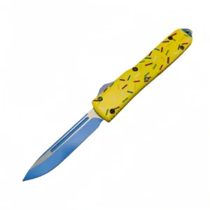 5.5" UTX70 Yellow Series Dessert Warrior OTF Knife