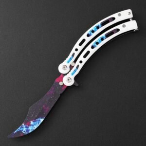 CSGO Butterfly Slaughter BALISONG Trainer Knife Upgraded