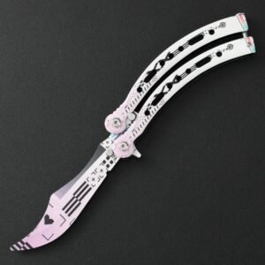 CSGO Butterfly Slaughter BALISONG Trainer Knife Upgraded
