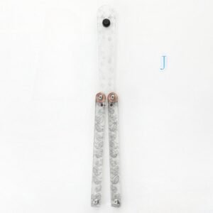 Butterfly Knife Flip Hand Knife Training Folding Knife Squid Safe No Open Edge