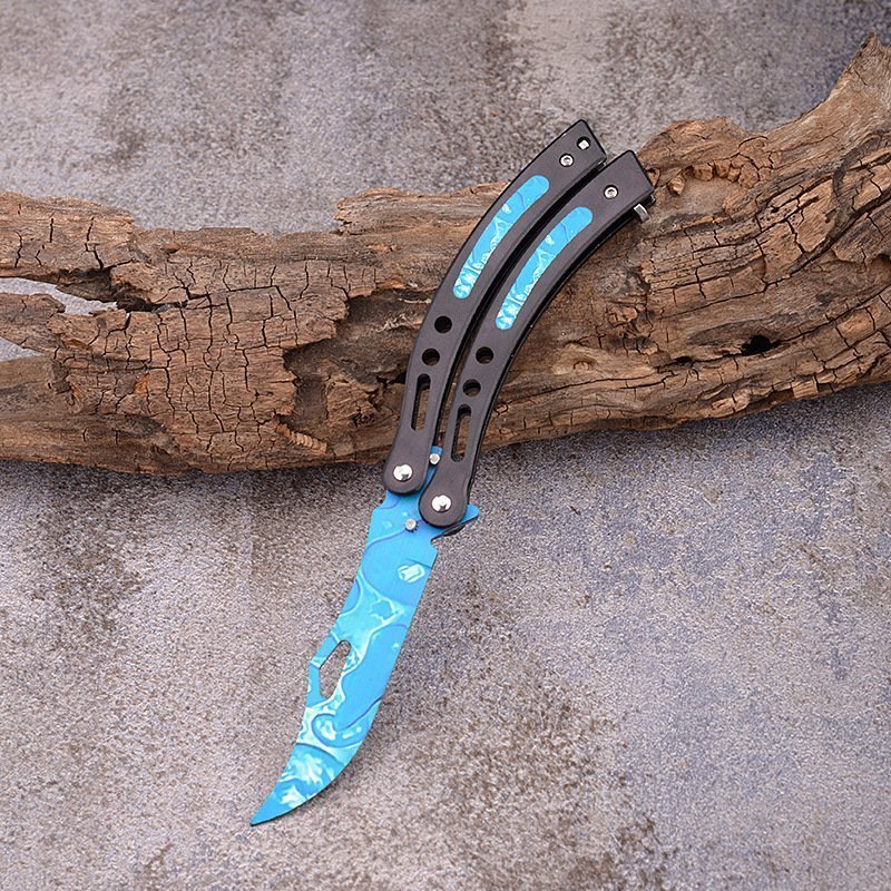 主图-21.jpg CSGO Balisong Butterfly Tactical Combat Trainer