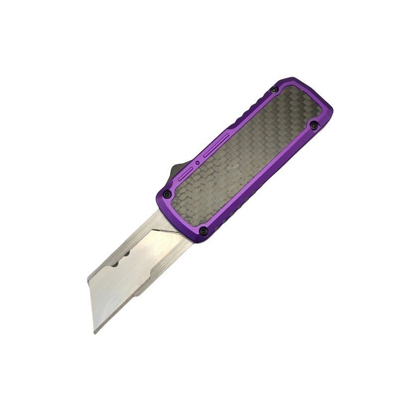 微信图片_20250509144006_副本.jpg Carbon Fiber Handle Box Cutter --Purple