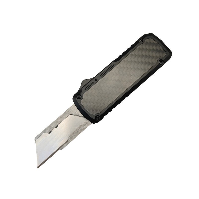 微信图片_20250509144009_副本.jpg Carbon Fiber Handle Box Cutter --balck