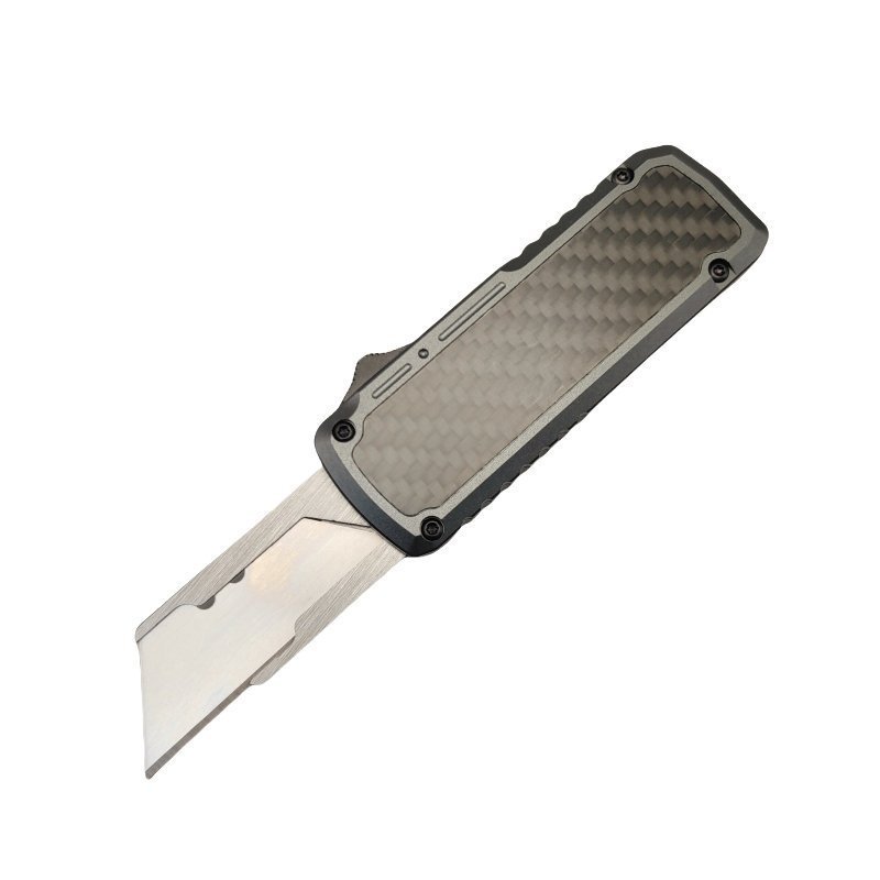 微信图片_20250509144020_副本.jpg Carbon Fiber Handle Box Cutter --grey